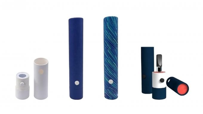 Kemasan Tabung Kertas Silinder Pengaman Ramah Lingkungan ODM Tersedia 1