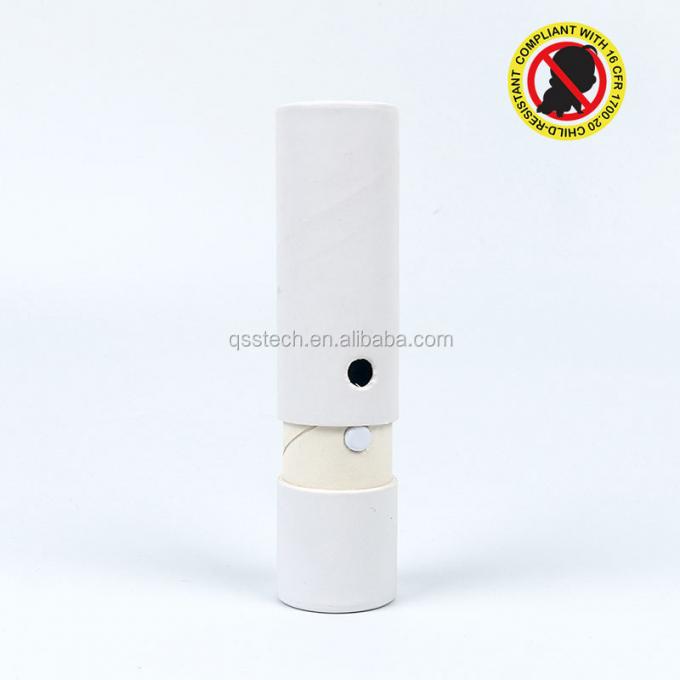 Environmental Protection Material Oil Cartridge Packaging Cylinder Paper Tube For Child Protection