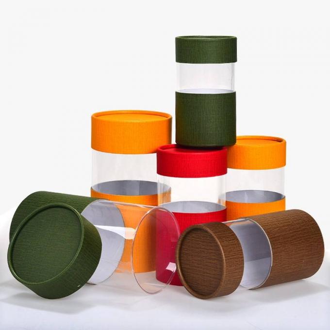 Blister Cardboard Box Dengan Clear Window, ODM hot stamping window gift box 4