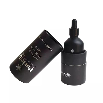 100ml Botol Minyak Esensial Kemasan Tabung Kertas Kontainer Bulat Untuk Kosmetik