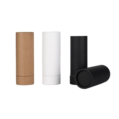 Push Up Kemasan Kraft Ramah Lingkungan, Tabung Chapstick Blister Biodegradable