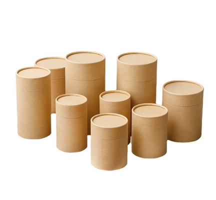 Blister Cylinder Paper Tube Packaging Bahan Kertas A4 Untuk Presentasi Pena