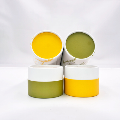Kotak Tabung Silinder Parfum Cetak Kustom Aromaterapi Dengan Sisipan Kertas