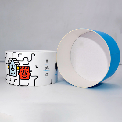 OEM Paper Tube Packaging Printing Round Cylinder Untuk Aksesoris Elektronik