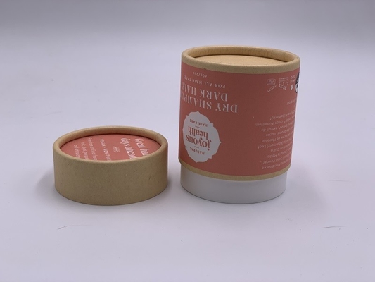 Shampoo Kraft Paper Tube Produk Perawatan Rambut Kemasan Kotak Kosmetik