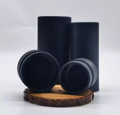 30ml 50ml 100ml Hitam Kraft Kertas Karton Tabung Botol Parfum Dengan Sisipan EVA