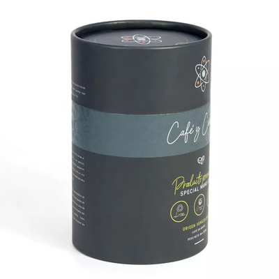 Coffee Collagen Powder Tea Paper Tube Kemasan Kedap Udara Tutup Food Grade