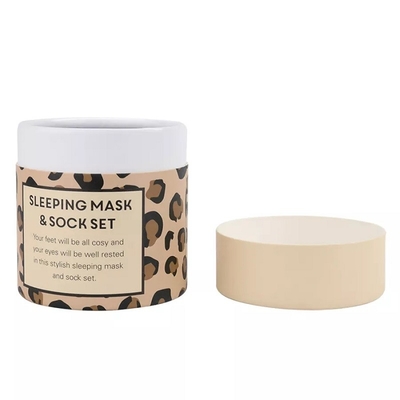 Pakaian Custom Printing Paper Tube Packaging Socks Cardboard Container