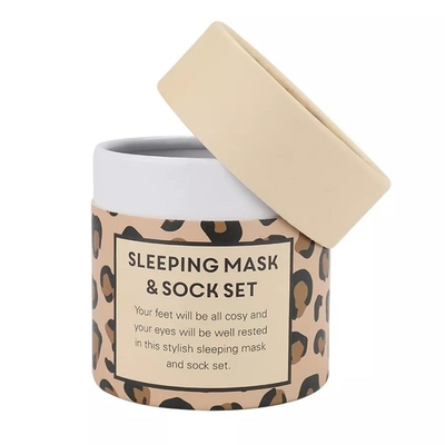 Pakaian Custom Printing Paper Tube Packaging Socks Cardboard Container
