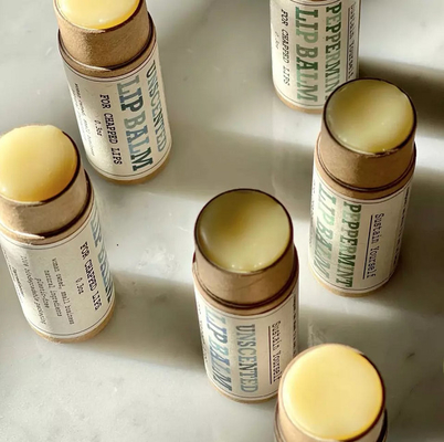 0.5oz Kraft Paper Lip Balm Tubes, Cardboard Deodorant Paperboard Push Up Tubes