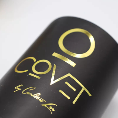 Custom Gold Stamping Logo Kemasan Tabung Kertas Kosmetik Untuk Lilin Parfum