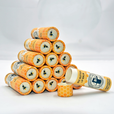 Kotak Pengiriman Biodegradable Kompos 76mm Tinggi 24mm Diameter 0.5oz