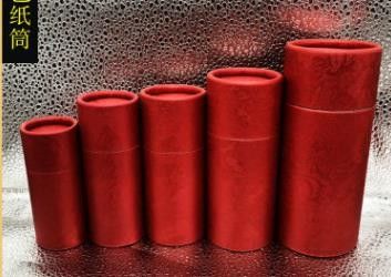 Kemasan Teh Tabung Kertas Karton Pencetakan Flexo Berkelanjutan Ekologis