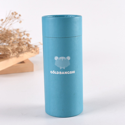 Kemasan Teh Tabung Kertas UV, Kotak Kemasan Copolyester Chai Kompos