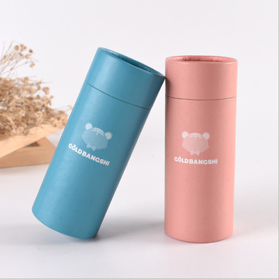 Kemasan Teh Tabung Kertas UV, Kotak Kemasan Copolyester Chai Kompos