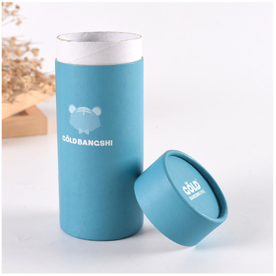 Kemasan Teh Tabung Kertas UV, Kotak Kemasan Copolyester Chai Kompos