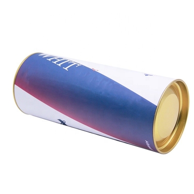 Kotak Hadiah Tutup Logam Untuk Botol Sampanye Pencetakan CMYK Biodegradable