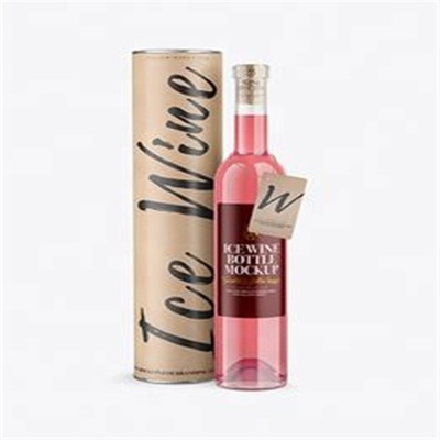 Liquor Cardboard Wine Tube Hotstamping Untuk Kemasan Botol Kaca