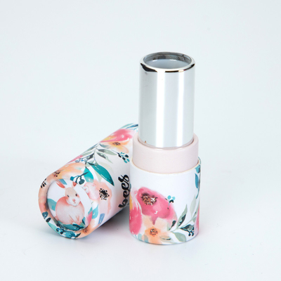 Offest Cosmetic Paper Tube Packaging Multifeature Corrugation Material