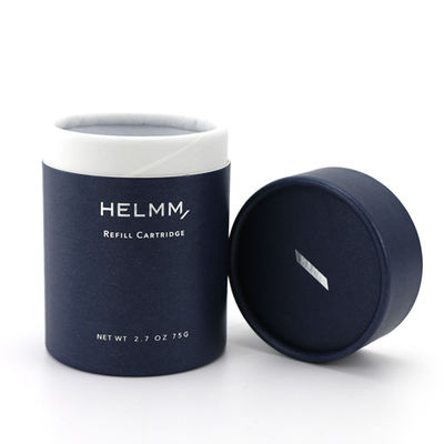 Kotak Karton Untuk Produk Kosmetik Silkprinting Embossing Cylindrical