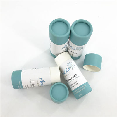 Custom Printing Deodorant Push Up Tubes Kemasan Biodegradable untuk Body Balm
