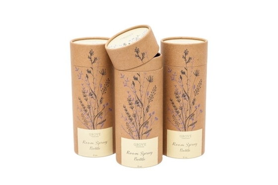 Tabung Kertas Biodegradable UV Diproses Timbul Untuk Deodoran
