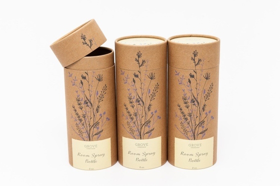 Tabung Kertas Biodegradable UV Diproses Timbul Untuk Deodoran
