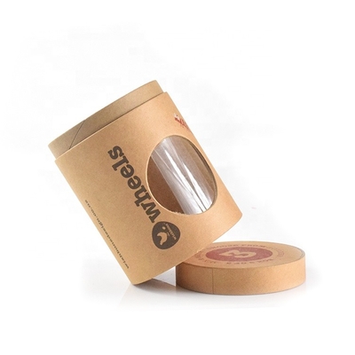 Kotak Karton Biodegradable Dengan Jendela Plastik Glossy Laminated Multifunction