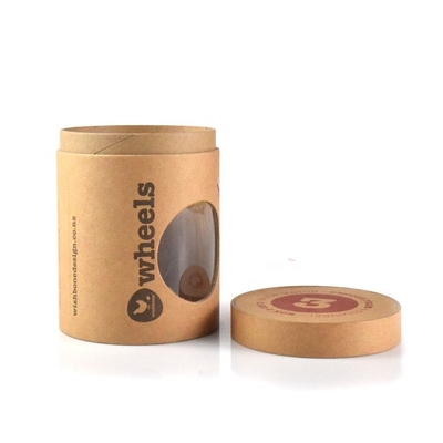 Kotak Karton Biodegradable Dengan Jendela Plastik Glossy Laminated Multifunction