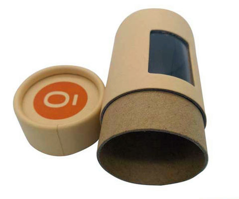 Kemasan Tabung Kertas Flexo Dengan Jendela, Kemasan Kotak Jendela Bening 2mm