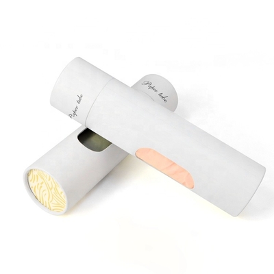 Kemasan Tabung Kertas Sarung Bantal Hollow Out Cylinder untuk Kemasan Pakaian Pakaian
