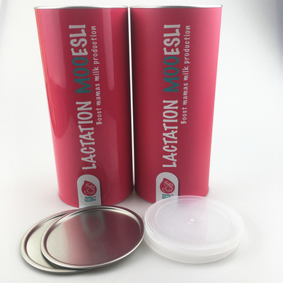 Kaleng Komposit Kertas 46mm, Wadah Silinder Kertas Antimoisture