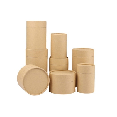 Blister Cylinder Paper Tube Packaging Bahan Kertas A4 Untuk Presentasi Pena