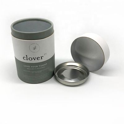 Tempat Pena Tabung Kertas A4, Kemasan Tabung Karton Daur Ulang CMYK